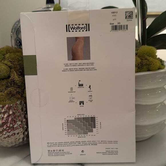 NWT WOLFORD Aurora 15 Tights size XS - Picture 3 of 5